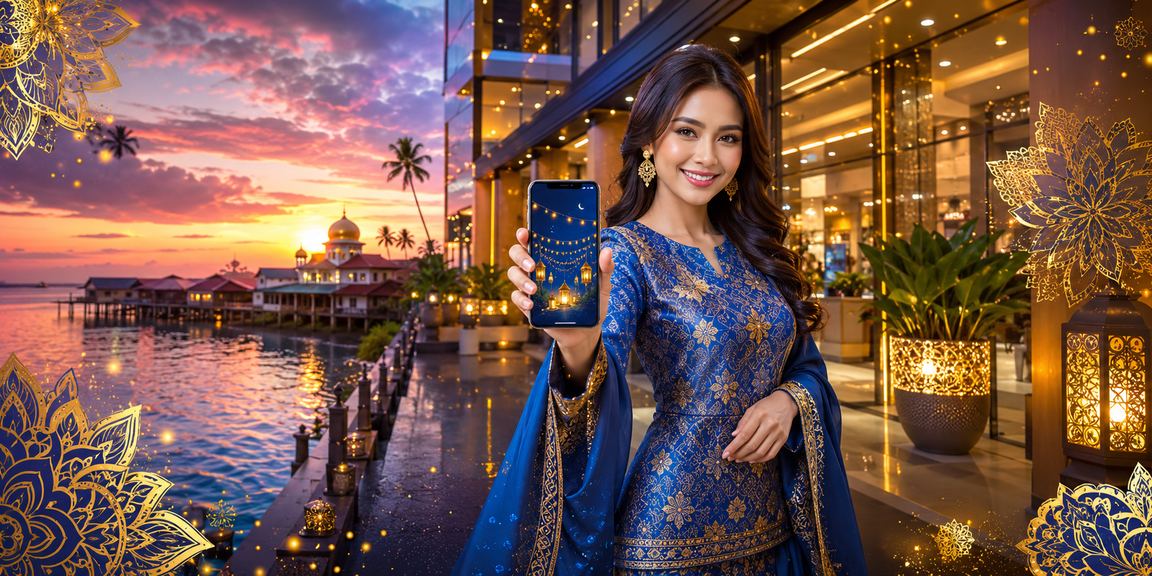 Promosi jackpot VIP sempena perayaan Malaysia dengan baju kurung fm200